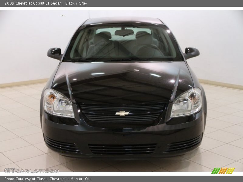 Black / Gray 2009 Chevrolet Cobalt LT Sedan