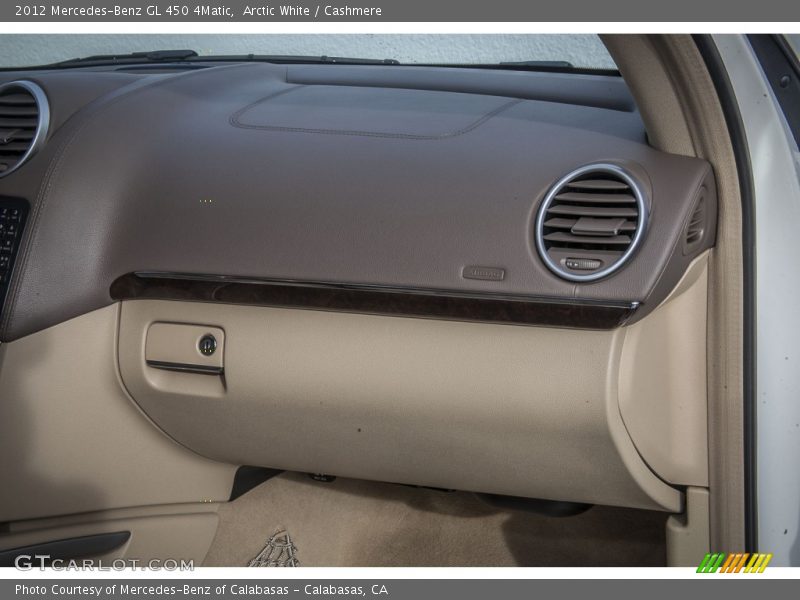 Arctic White / Cashmere 2012 Mercedes-Benz GL 450 4Matic