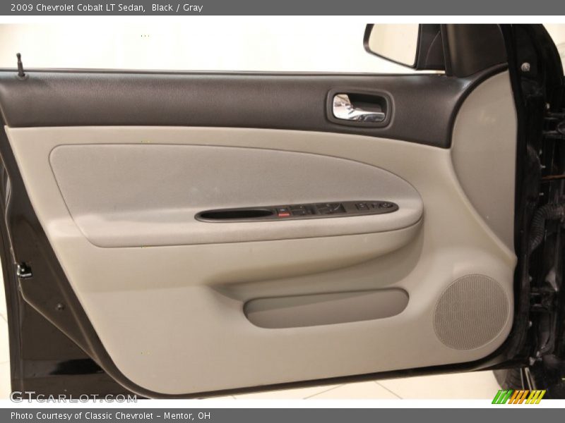 Black / Gray 2009 Chevrolet Cobalt LT Sedan