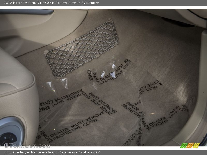 Arctic White / Cashmere 2012 Mercedes-Benz GL 450 4Matic
