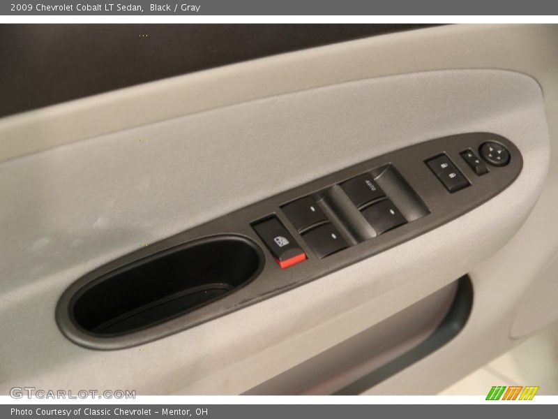 Black / Gray 2009 Chevrolet Cobalt LT Sedan