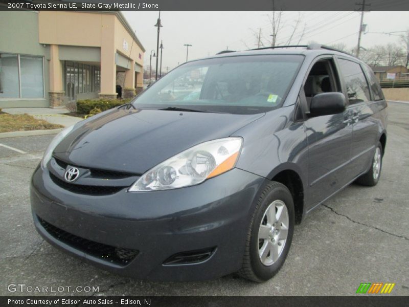 Slate Gray Metallic / Stone 2007 Toyota Sienna LE
