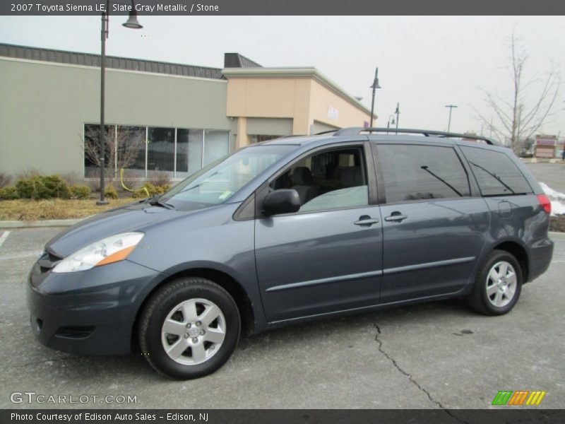 Slate Gray Metallic / Stone 2007 Toyota Sienna LE