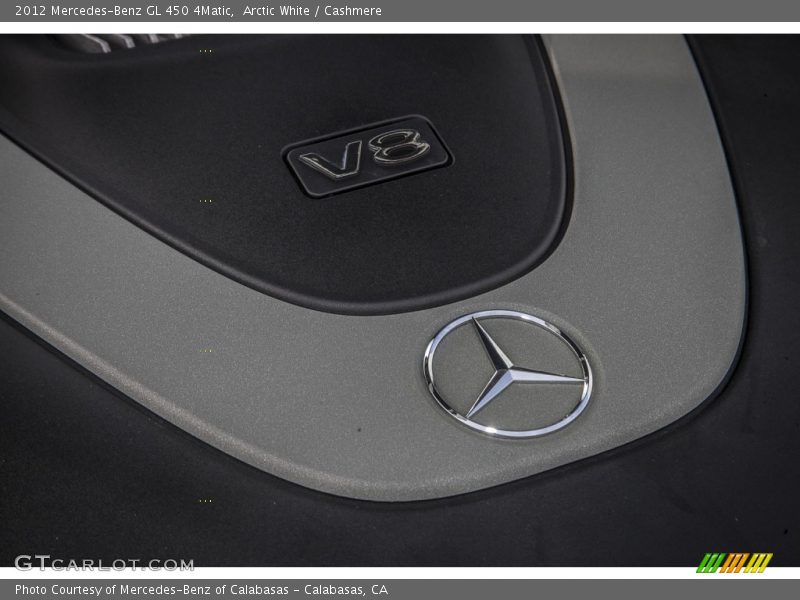 Arctic White / Cashmere 2012 Mercedes-Benz GL 450 4Matic