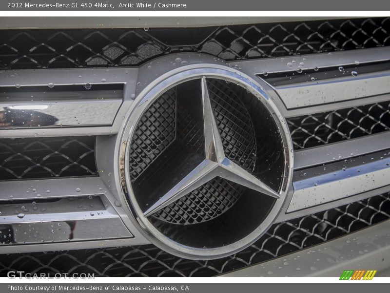 Arctic White / Cashmere 2012 Mercedes-Benz GL 450 4Matic