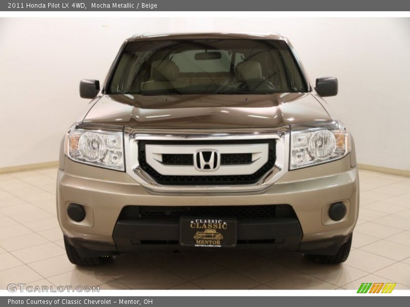 Mocha Metallic / Beige 2011 Honda Pilot LX 4WD