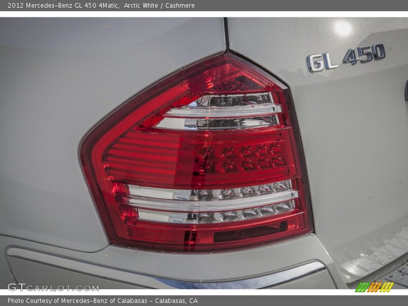 Arctic White / Cashmere 2012 Mercedes-Benz GL 450 4Matic