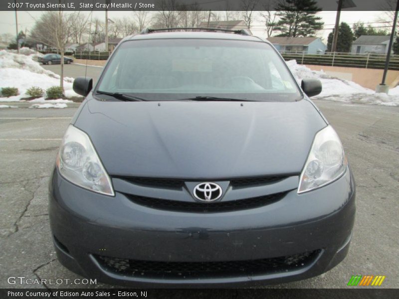 Slate Gray Metallic / Stone 2007 Toyota Sienna LE