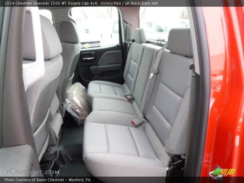 Victory Red / Jet Black/Dark Ash 2014 Chevrolet Silverado 1500 WT Double Cab 4x4