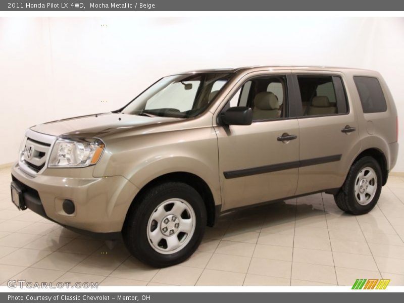 Mocha Metallic / Beige 2011 Honda Pilot LX 4WD