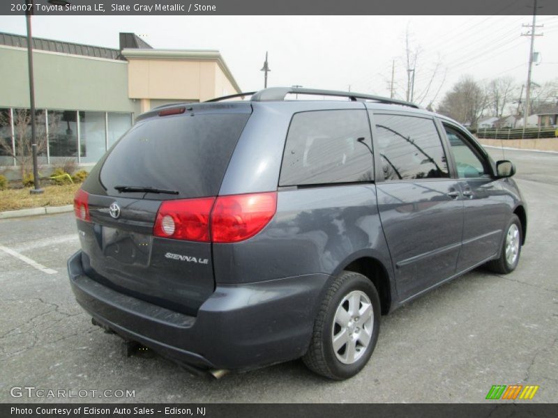 Slate Gray Metallic / Stone 2007 Toyota Sienna LE
