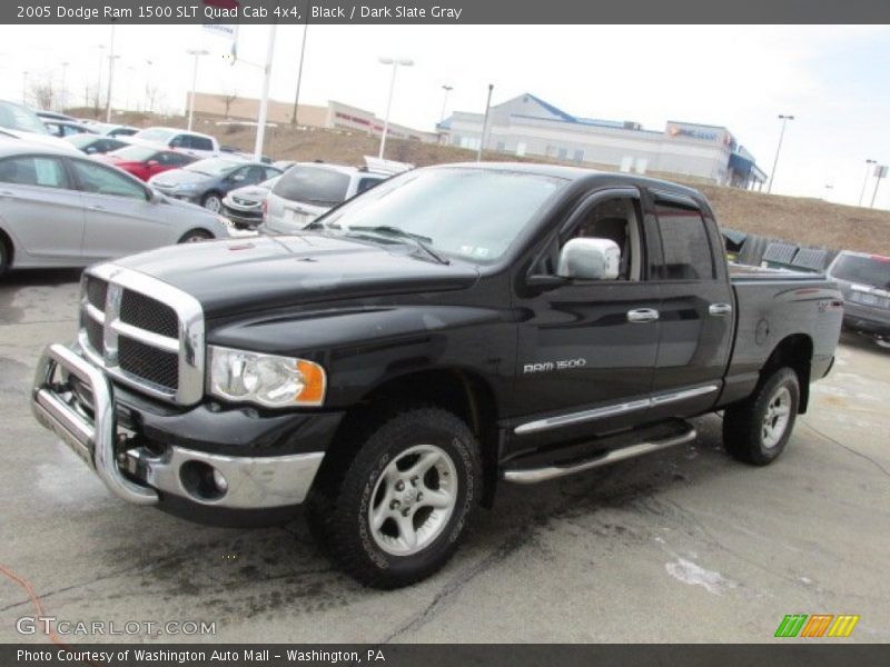 Black / Dark Slate Gray 2005 Dodge Ram 1500 SLT Quad Cab 4x4