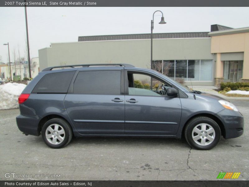 Slate Gray Metallic / Stone 2007 Toyota Sienna LE