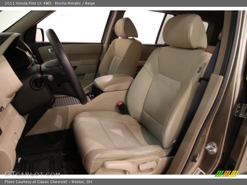 Mocha Metallic / Beige 2011 Honda Pilot LX 4WD