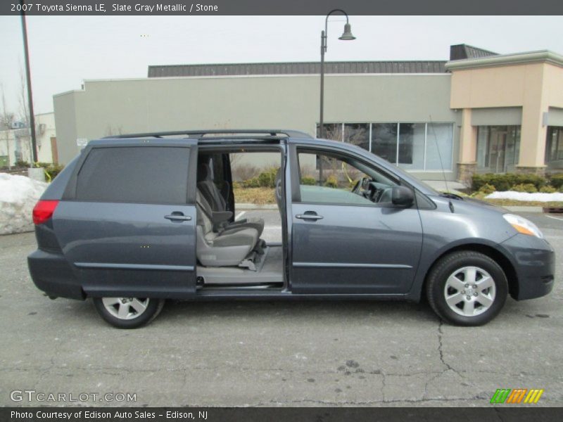 Slate Gray Metallic / Stone 2007 Toyota Sienna LE