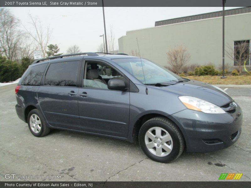 Slate Gray Metallic / Stone 2007 Toyota Sienna LE