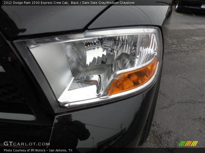 Black / Dark Slate Gray/Medium Graystone 2012 Dodge Ram 1500 Express Crew Cab