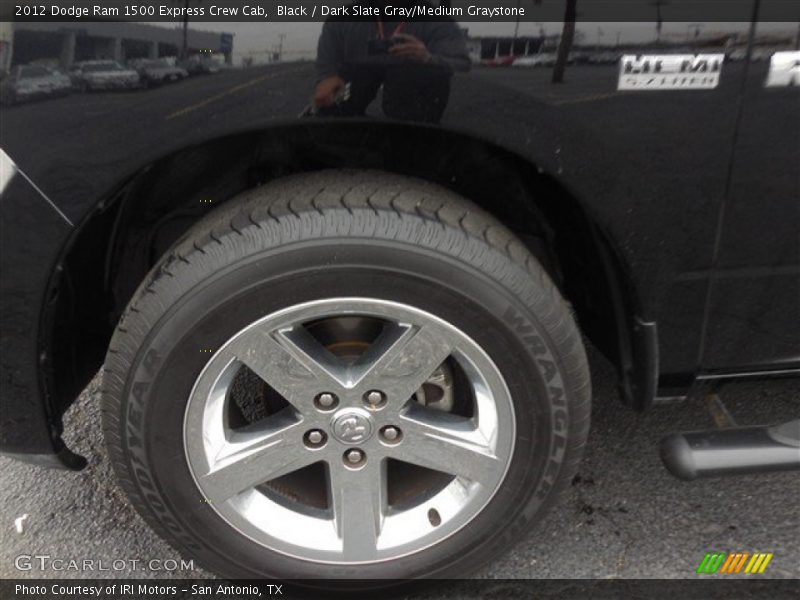 Black / Dark Slate Gray/Medium Graystone 2012 Dodge Ram 1500 Express Crew Cab