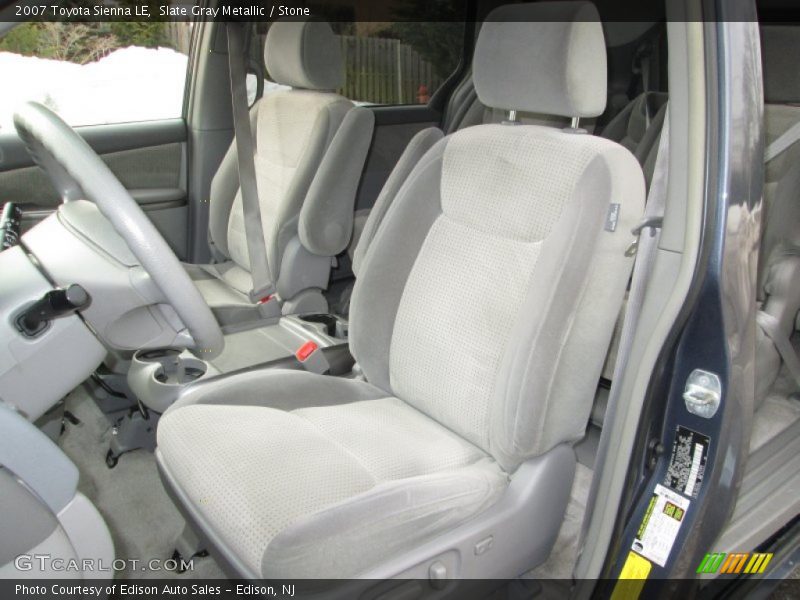 Slate Gray Metallic / Stone 2007 Toyota Sienna LE