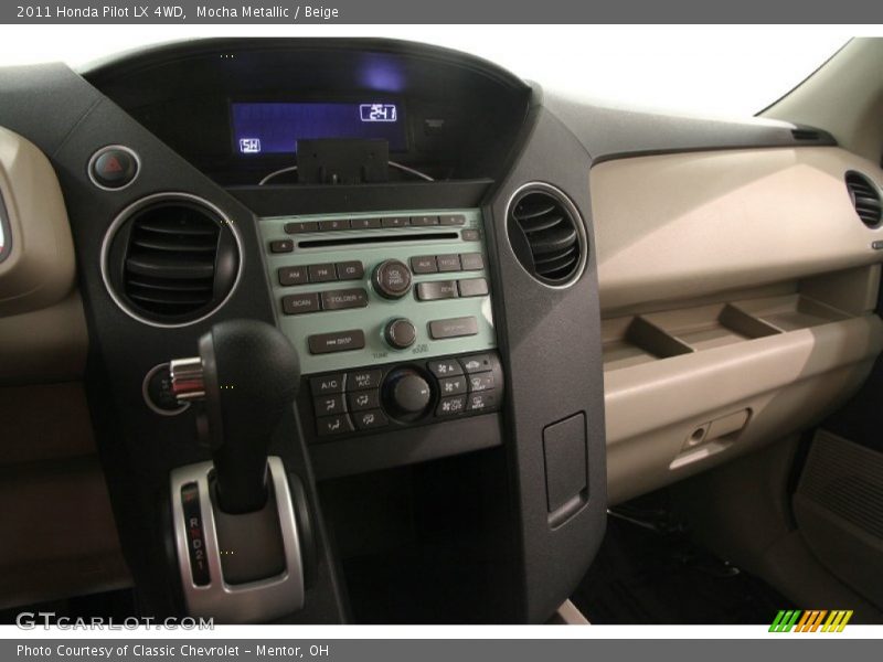 Mocha Metallic / Beige 2011 Honda Pilot LX 4WD
