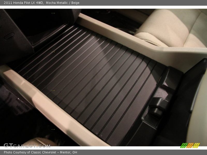 Mocha Metallic / Beige 2011 Honda Pilot LX 4WD