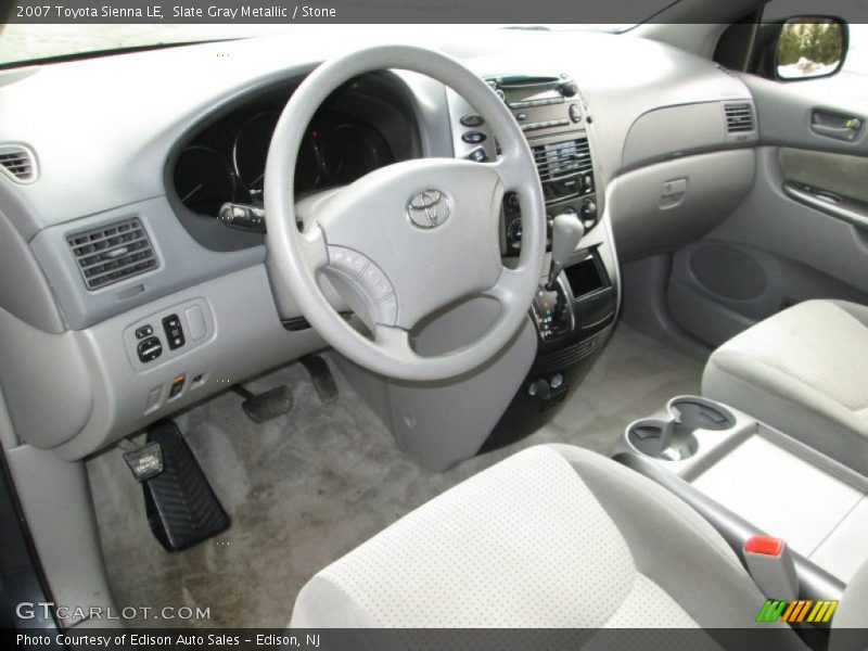Slate Gray Metallic / Stone 2007 Toyota Sienna LE