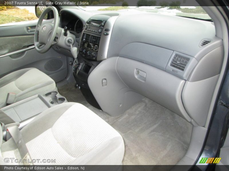 Slate Gray Metallic / Stone 2007 Toyota Sienna LE