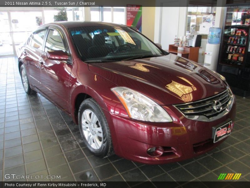 Tuscan Sun / Charcoal 2011 Nissan Altima 2.5 S