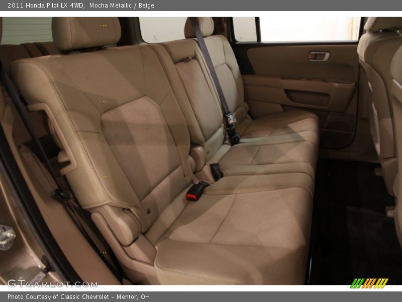 Mocha Metallic / Beige 2011 Honda Pilot LX 4WD
