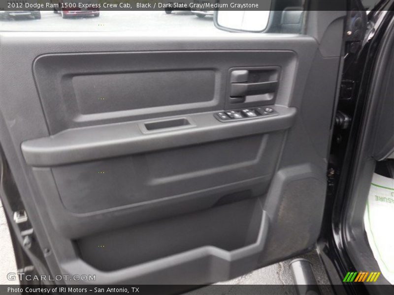Black / Dark Slate Gray/Medium Graystone 2012 Dodge Ram 1500 Express Crew Cab