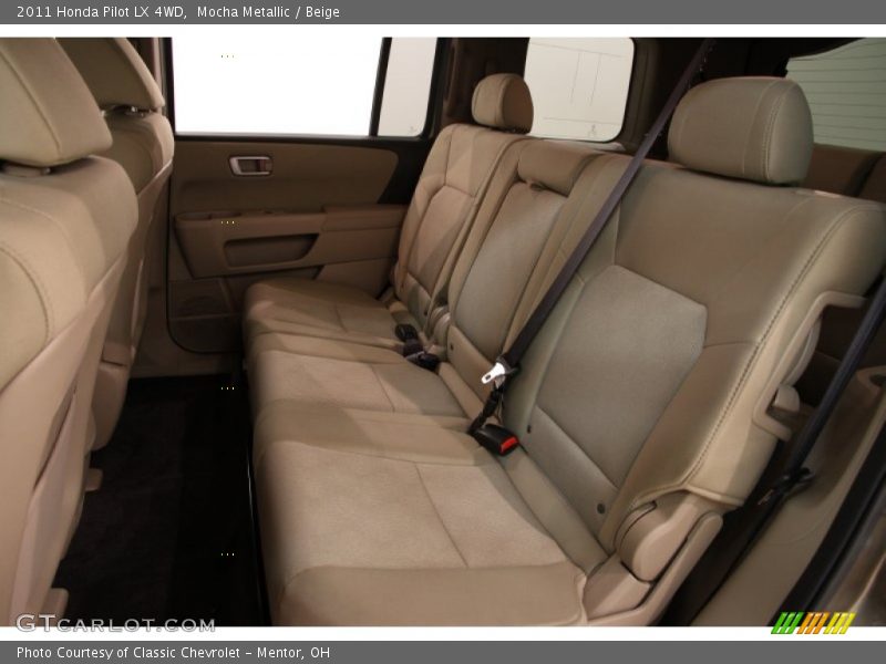 Mocha Metallic / Beige 2011 Honda Pilot LX 4WD