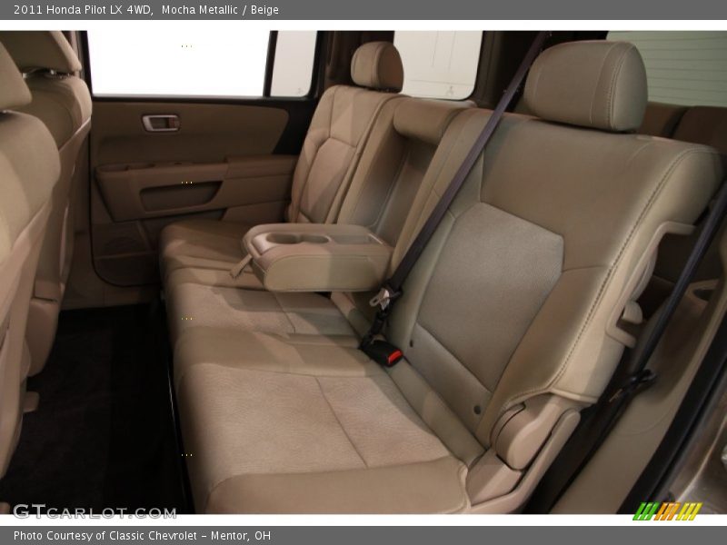 Mocha Metallic / Beige 2011 Honda Pilot LX 4WD