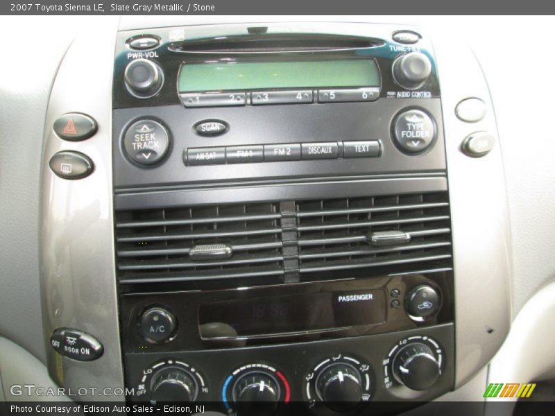 Slate Gray Metallic / Stone 2007 Toyota Sienna LE