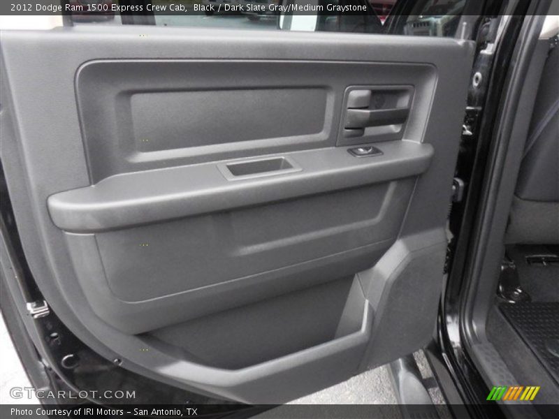 Black / Dark Slate Gray/Medium Graystone 2012 Dodge Ram 1500 Express Crew Cab