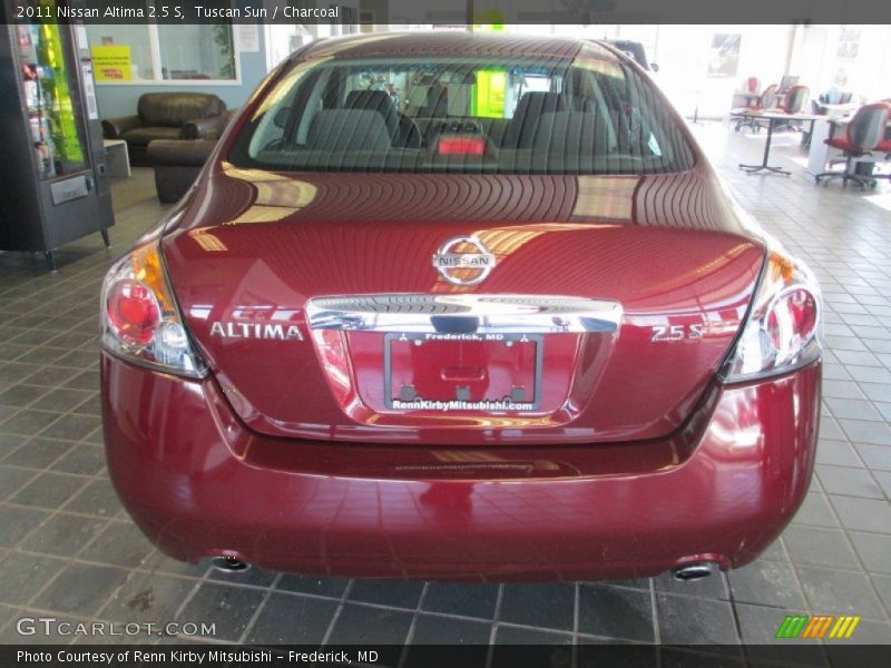 Tuscan Sun / Charcoal 2011 Nissan Altima 2.5 S