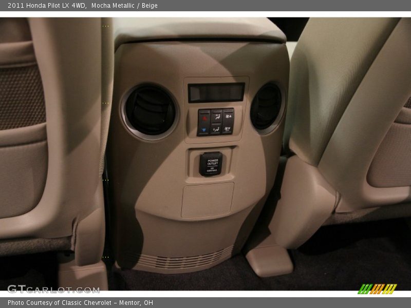 Mocha Metallic / Beige 2011 Honda Pilot LX 4WD