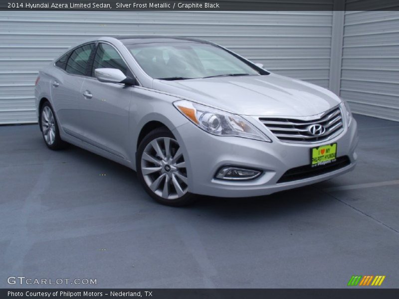 Silver Frost Metallic / Graphite Black 2014 Hyundai Azera Limited Sedan