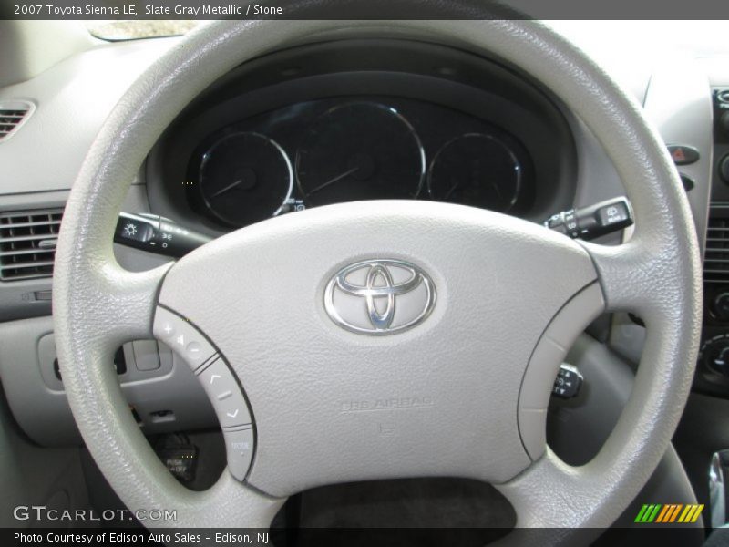 Slate Gray Metallic / Stone 2007 Toyota Sienna LE