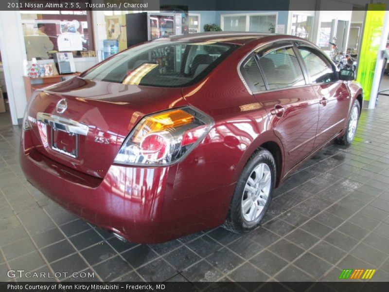 Tuscan Sun / Charcoal 2011 Nissan Altima 2.5 S