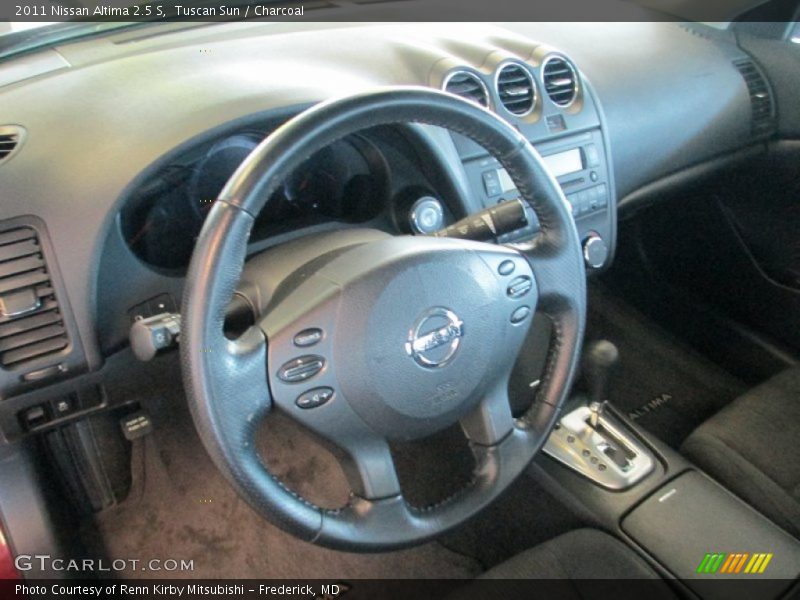 Tuscan Sun / Charcoal 2011 Nissan Altima 2.5 S