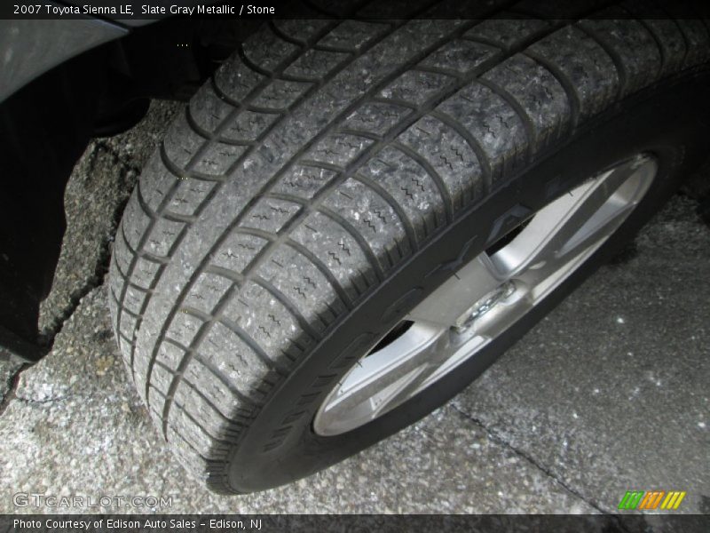 Slate Gray Metallic / Stone 2007 Toyota Sienna LE