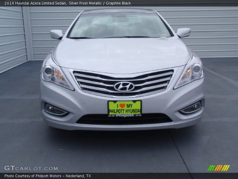 Silver Frost Metallic / Graphite Black 2014 Hyundai Azera Limited Sedan