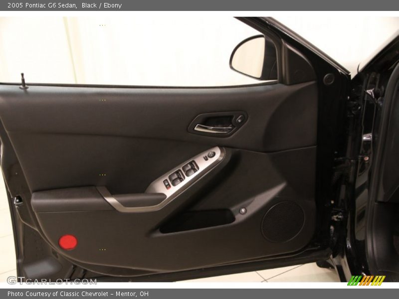 Black / Ebony 2005 Pontiac G6 Sedan