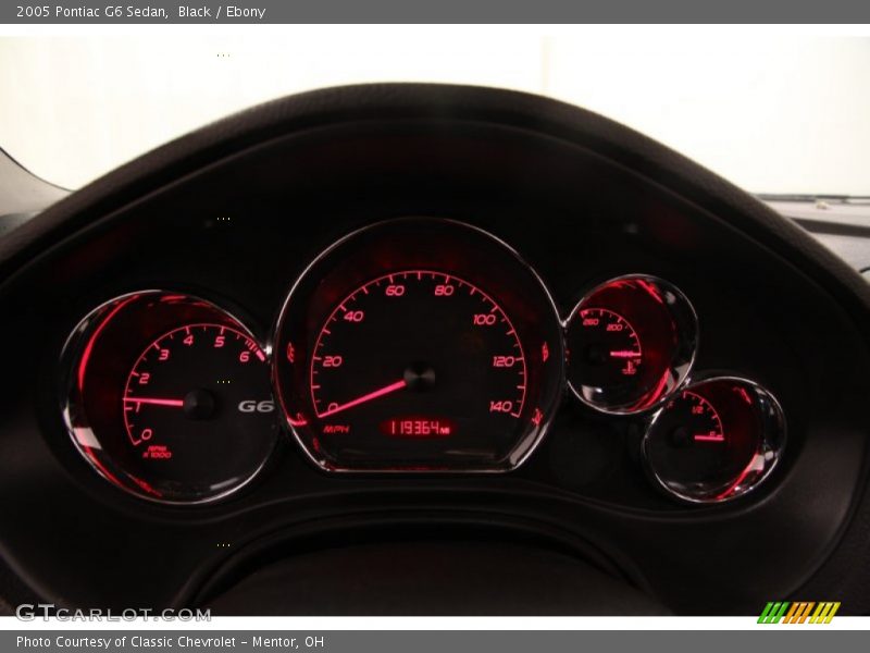 Black / Ebony 2005 Pontiac G6 Sedan