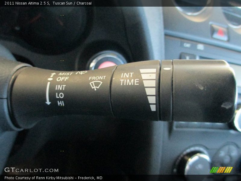 Tuscan Sun / Charcoal 2011 Nissan Altima 2.5 S