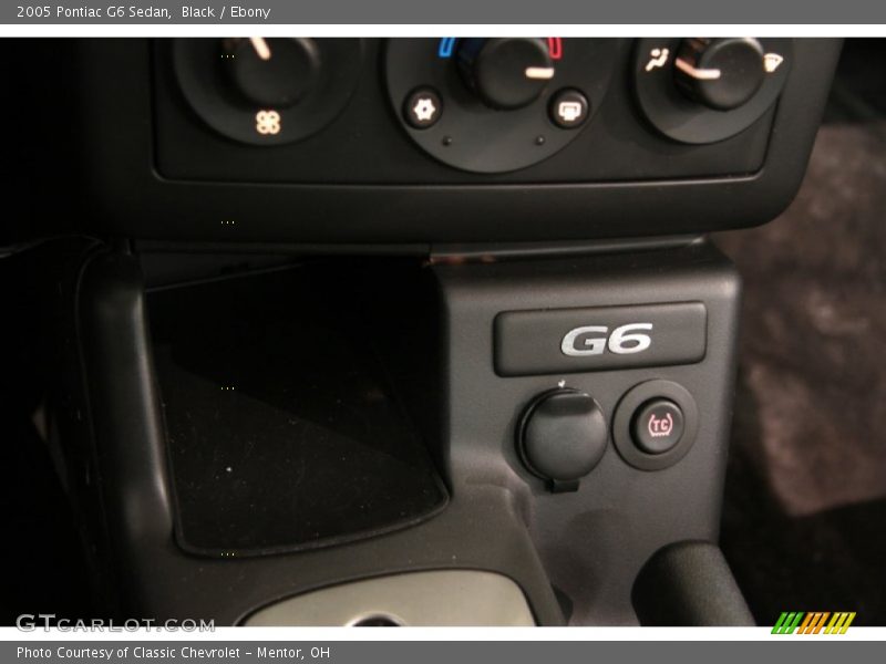 Black / Ebony 2005 Pontiac G6 Sedan