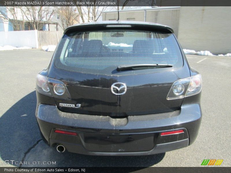 Black Mica / Gray/Black 2007 Mazda MAZDA3 s Sport Hatchback