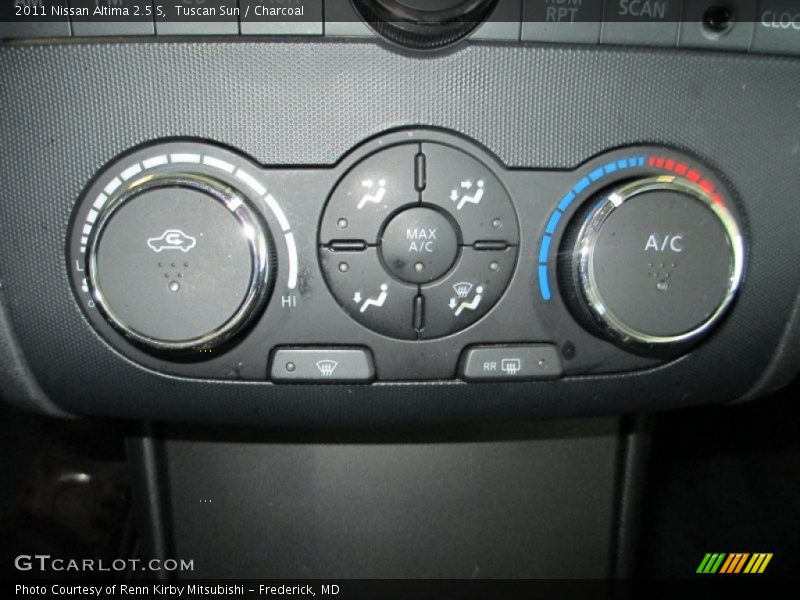 Tuscan Sun / Charcoal 2011 Nissan Altima 2.5 S