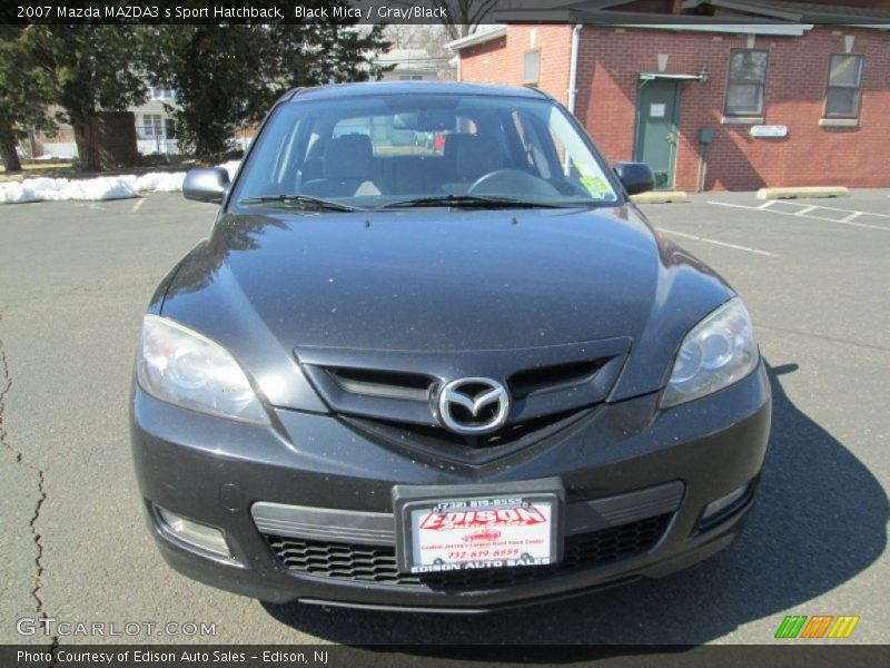 Black Mica / Gray/Black 2007 Mazda MAZDA3 s Sport Hatchback