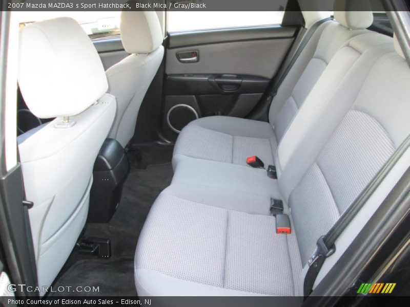 Black Mica / Gray/Black 2007 Mazda MAZDA3 s Sport Hatchback